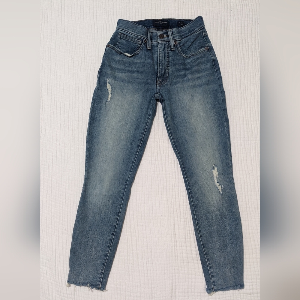 Lucky Bridgette Crop jeans - like new